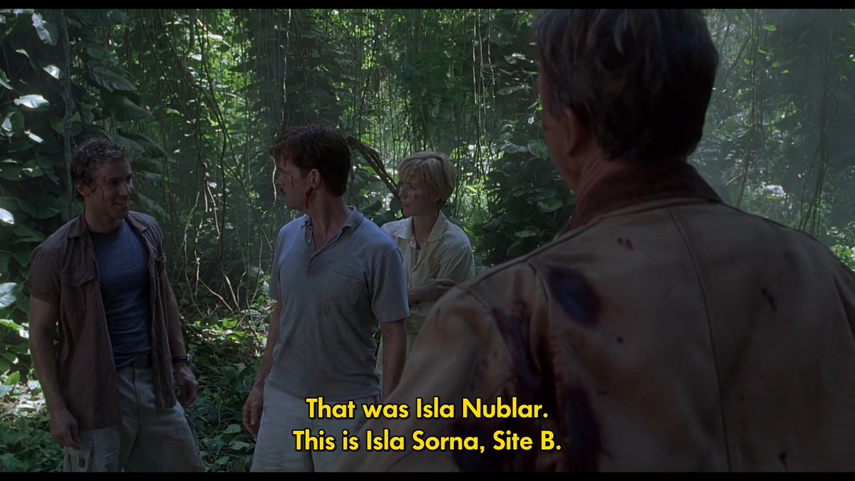 And this is why you do your research first.  #JurassicThreewatch