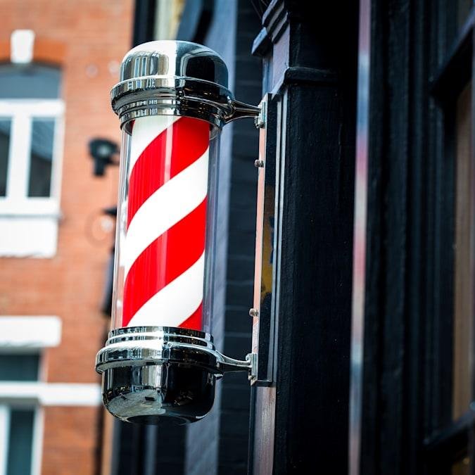 Even a symbol as conspicuous as the Barber's Pole has medicine in origin. The town barber often acted as the town surgeon & during the practice of bloodletting, a patient would hold onto a white pole. The blood would stream down in a spiralRed & white are the 2 most holy colors