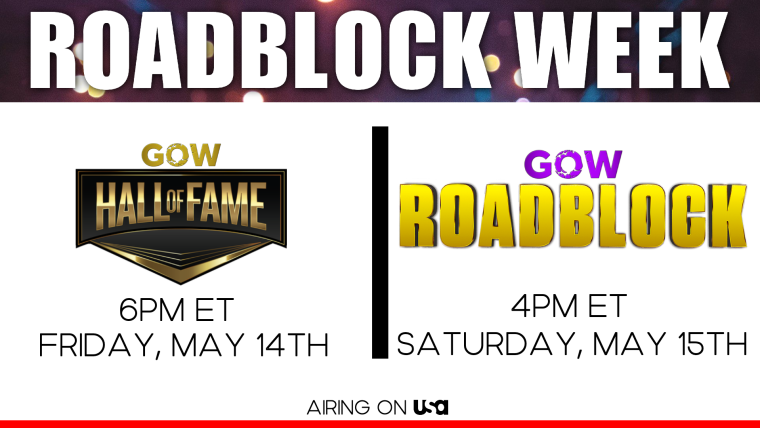 ROADBLOCK WEEK: Friday, May 14th, Saturday May 15th. (Thread)