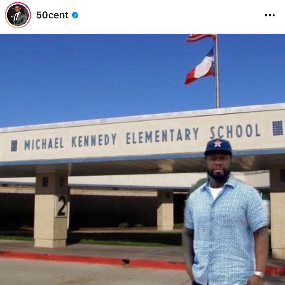 Cristina Menjivar 🐾 (@cmenjivarcougs) on Twitter photo Our <a href="/KennedyCougs/">Kennedy Elementary</a> 🐾 showing up to work for STARR week like this after finding out <a href="/50cent/">50cent</a> posted us on his Instagram 🤣😎🌟 S/O to <a href="/NadiaSuastegui/">Nadia</a> for the photo skills #KennedyCougs #STARRtest #aliefisd @smugrad00 <a href="/marlomolinaro/">Dr. Marlo Molinaro</a> <a href="/PamelaS9172/">Dr. Pamela Stewart</a> Our <a href="/KennedyCougs/">Kennedy Elementary</a> 🐾 showing up to work for STARR week like this after finding out <a href="/50cent/">50cent</a> posted us on his Instagram 🤣😎🌟 S/O to <a href="/NadiaSuastegui/">Nadia</a> for the photo skills #KennedyCougs #STARRtest #aliefisd @smugrad00 <a href="/marlomolinaro/">Dr. Marlo Molinaro</a> <a href="/PamelaS9172/">Dr. Pamela Stewart</a>