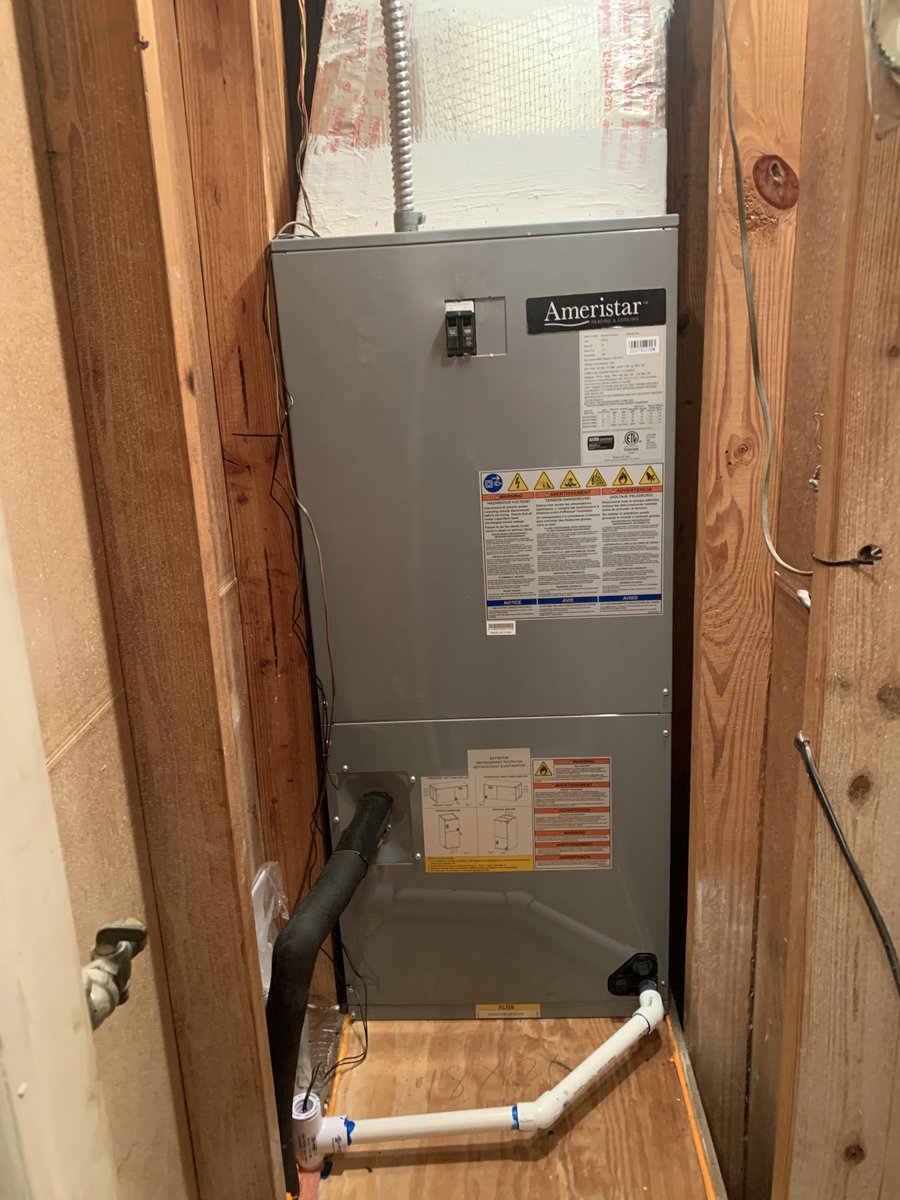 Another quality install by Tony Cook AC