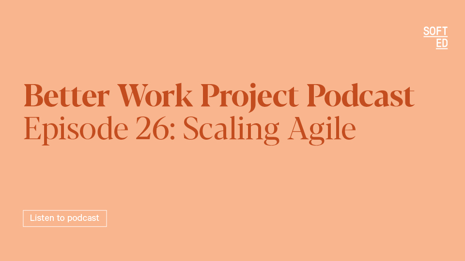 SoftEd (@softedhq) on Twitter photo How do you scale #agility? In the latest episode of the #BetterWorkProject #podcast, we are joined by <a href="/SMRobson/">Sharon Robson</a> to talk about organisational agility, what it really is, what the pitfalls are, and how to scale successfully. Click to check it out: softed.com/learning-hub/p… How do you scale #agility? In the latest episode of the #BetterWorkProject #podcast, we are joined by <a href="/SMRobson/">Sharon Robson</a> to talk about organisational agility, what it really is, what the pitfalls are, and how to scale successfully. Click to check it out: softed.com/learning-hub/p…