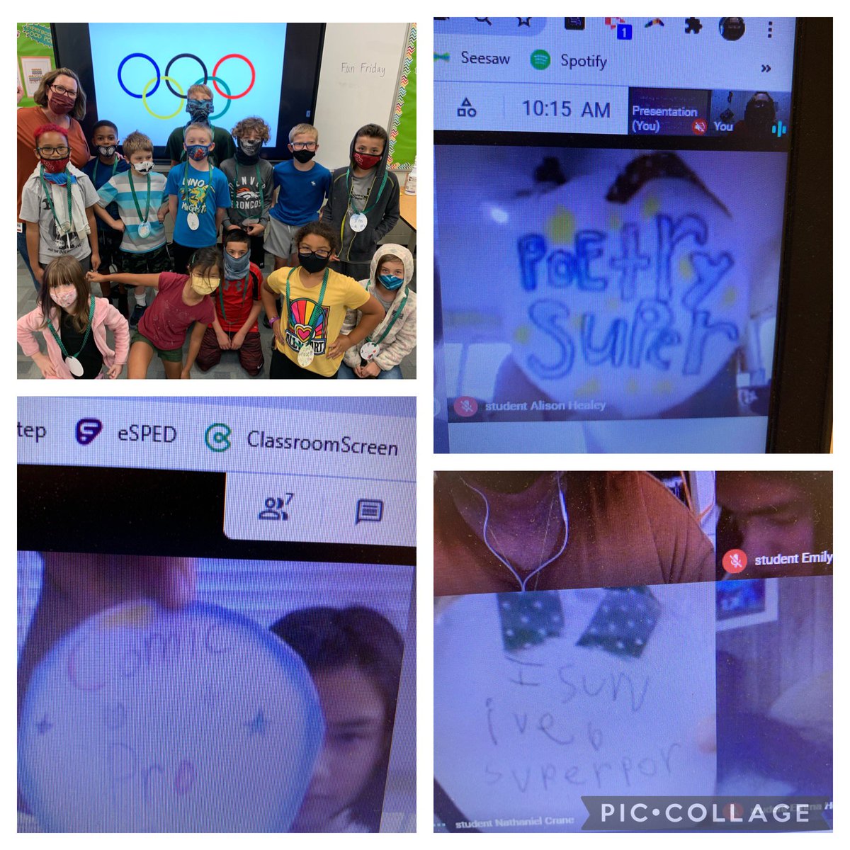 MrsJotten's tweet photo. Celebrating our work as strong readers!  These students utterly amaze me.. their perseverance during a global pandemic and coming out on the other side is truly inspirational.. https://t.co/f3R9ujIWFX
