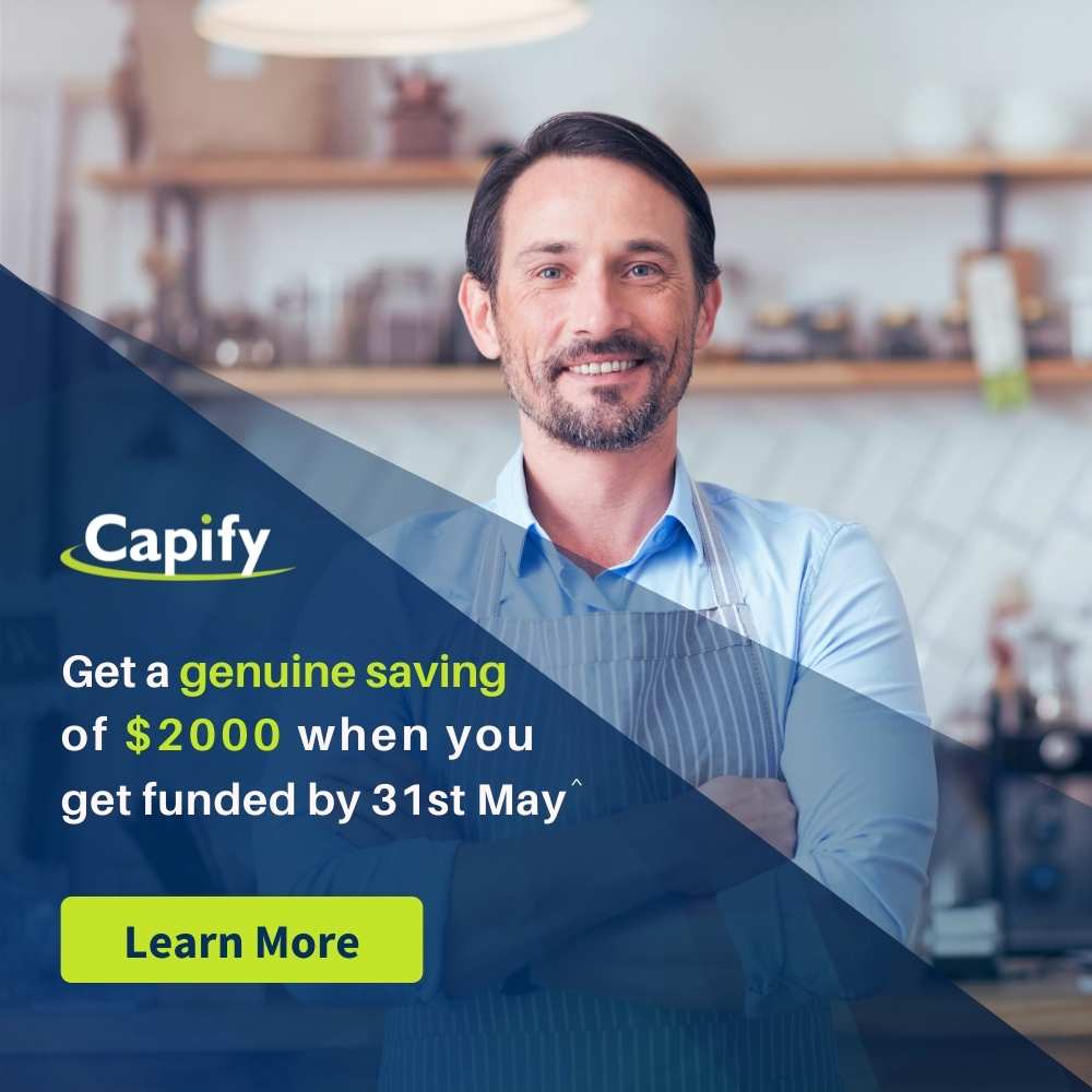 capifyAU's tweet image. Small businesses are starting to bounce back after Covid-19 and Capify is here to help by offering you a genuine saving of $2000 when you get funded for a minimum of $35,000 before the 31st of May. 

T&amp;amp;C's apply. Learn more below;

ow.ly/uHnz50EJtno