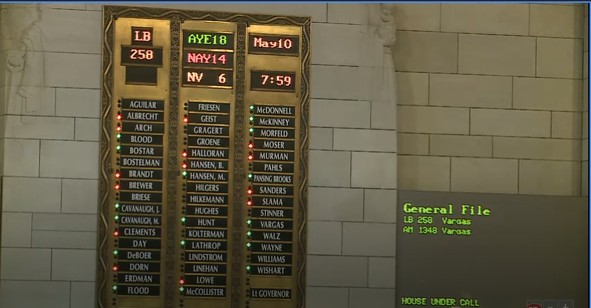 HollandMovement's tweet photo. Completely unsurprising, but endlessly disappointing, the body refuses to even pass UNPAID sick and safe leave for Nebraskans. Take note. #NELeg #AM1348 #LB258. Sen @TonyVargas Thank you for your good faith effort to get some forward momentum on protecting Nebraska workers. https://t.co/aCRbJ3R01p