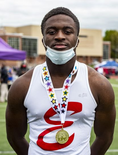 Congratulations to Junior RB/DB Marcus Williams on winning <a href="/EastPennConf18/">East Penn Conference</a> 🥇 in the  Boys 100M Dash!
#BeDAWGS