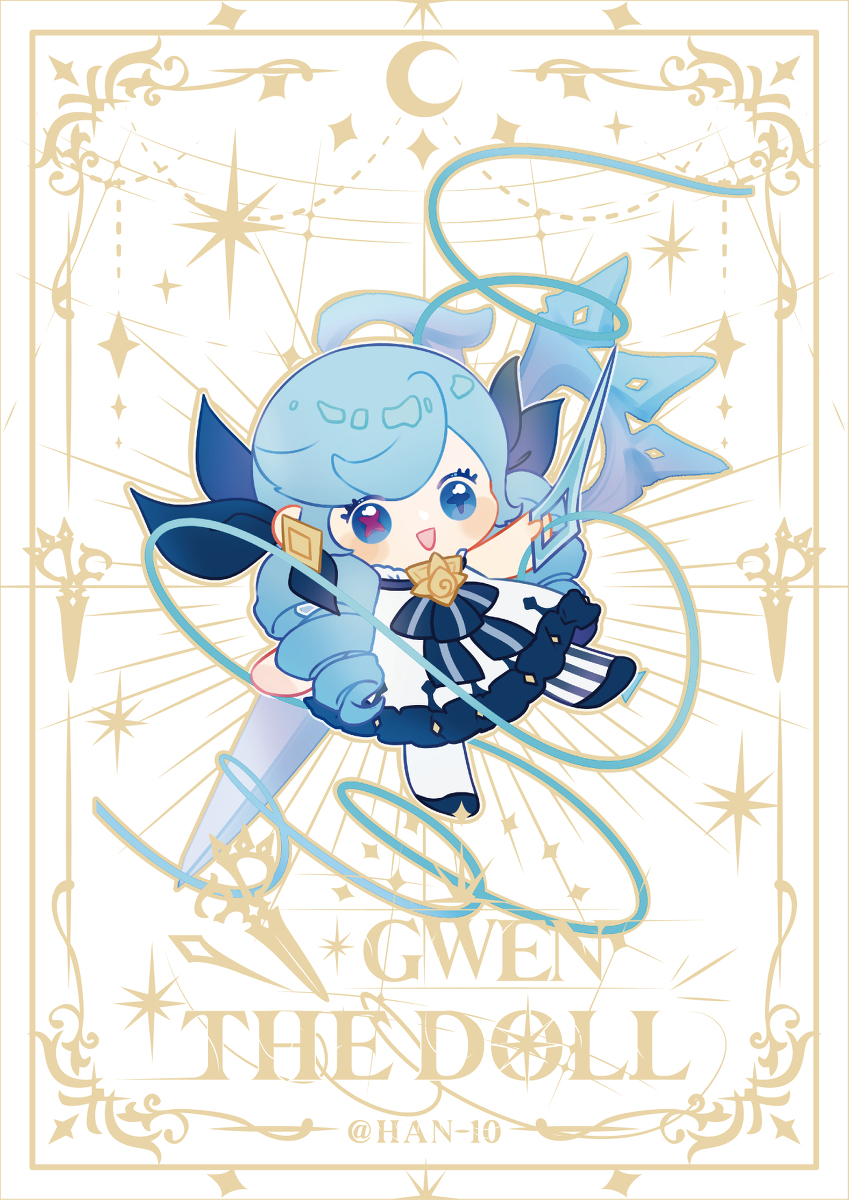 CRAZYHAN10's tweet photo. Gwen #英雄联盟 #LOL #League_of_legends #Gwen #ArtofLegends #LeagueOfLegends https://t.co/iPvhEFdkTd https://t.co/YHTI880Ozf