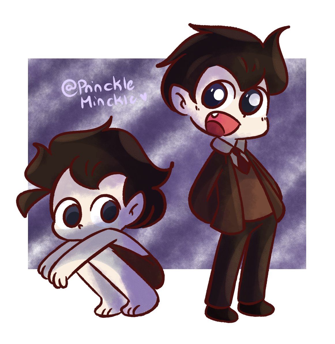 princkleminckle's tweet photo. i'm dropping these two 

yes i remember watching matilda back when i was a kid shshs
#matildathemusical #batboythemusical https://t.co/M3eI0GRTb4