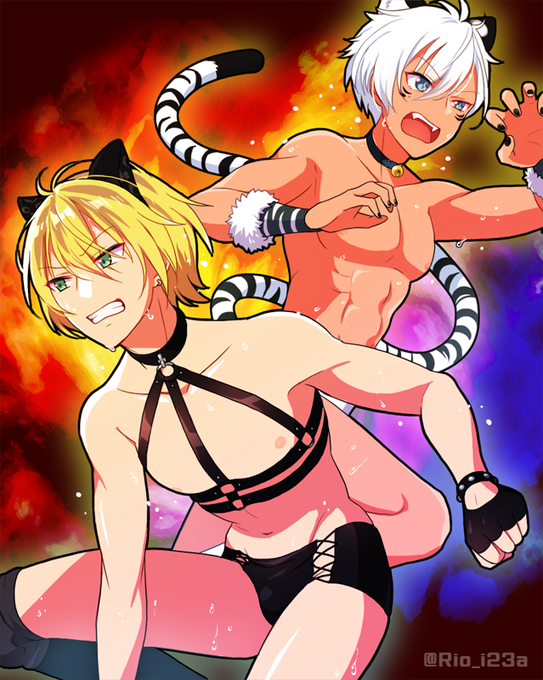 シャープキャッツ🐆🐅
#オリキャラ 