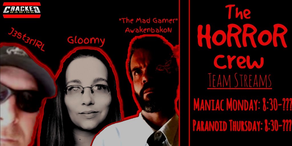 AwakenBakon's tweet photo. Maniac Monday! Streaming now w/ @GloomySquirrely and @J3st3rI #crackedgaming 
https://t.co/6o13Cw9Pof https://t.co/saHPbdxGxg