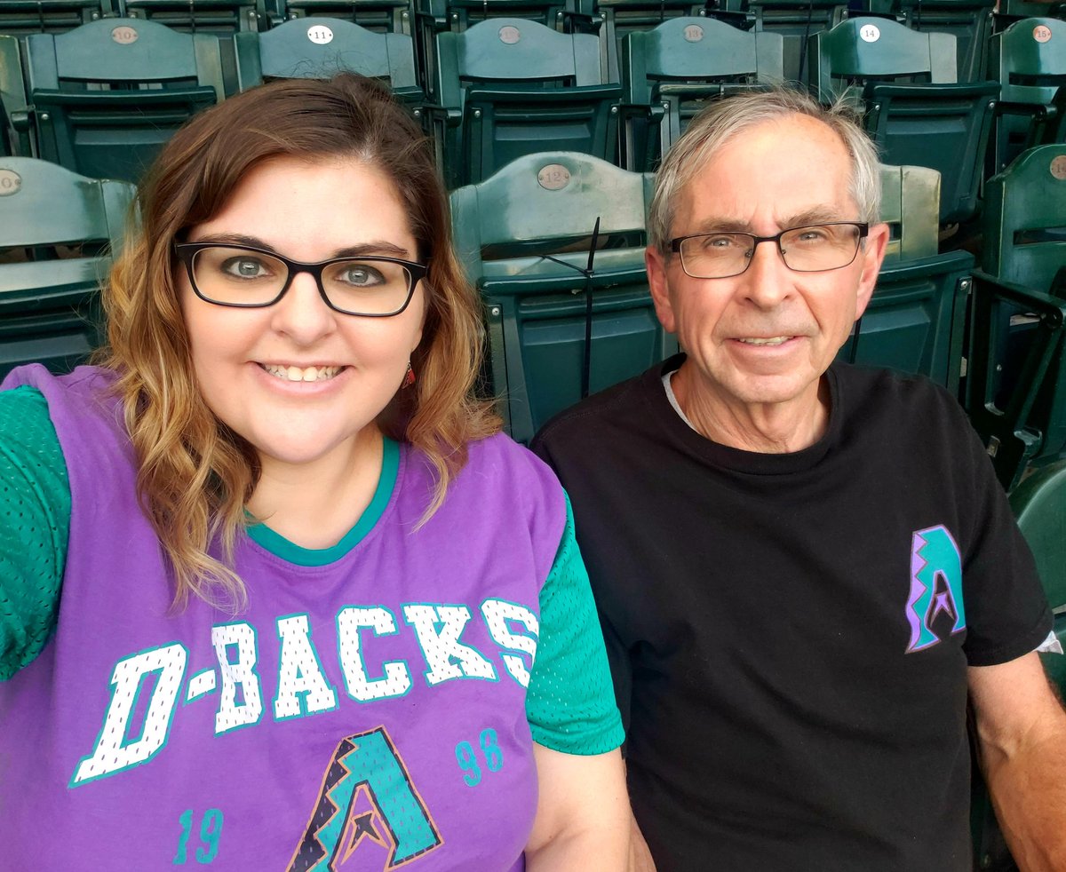 KatieLynnCox16's tweet photo. ⚾️🌵🐍Excited for our #DaddyDaughterDate at tonight's game!! :)
#WeBackTheDBacks as they battle the @Marlins!! Let's go @Dbacks!! #RattleOn 🐍🌵⚾️ https://t.co/UpyXGqDwER