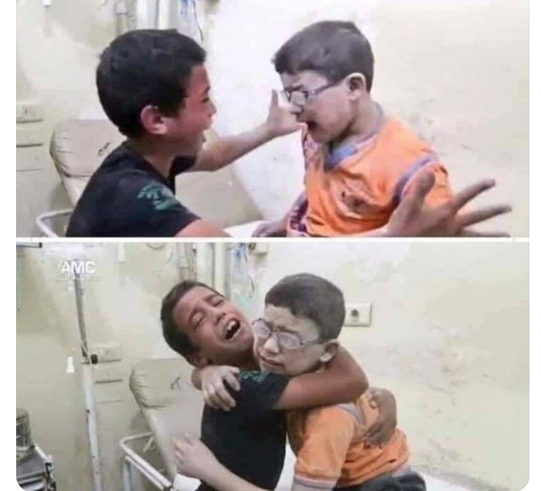 Kardeşinin öldüğünü düşünmüş. Onu tekrar görünce birbirlerine sarılarak ağlamaya başlamışlar.

#AksadaBaskınVar