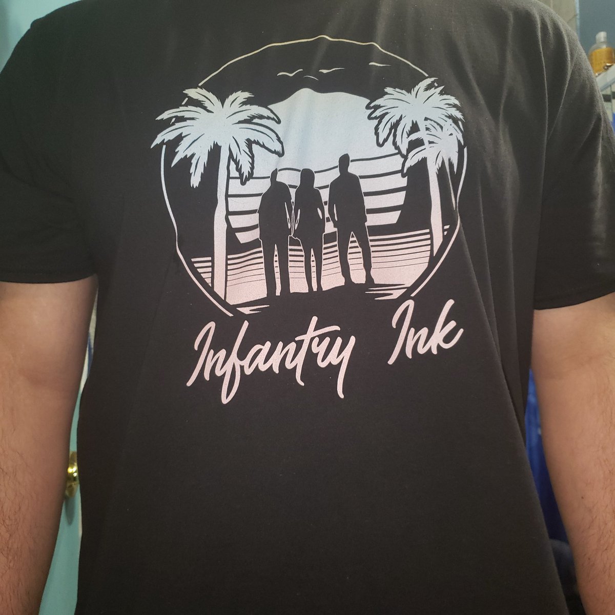 InfantryInk's tweet photo. All of our shirts came in on the same day LETS GO INFANTRY!!

Thanks for the support 

@WildMoonMagic @Drzplatano181 

#InfantryInk
#IvansInfantry https://t.co/vuAMBw98pN