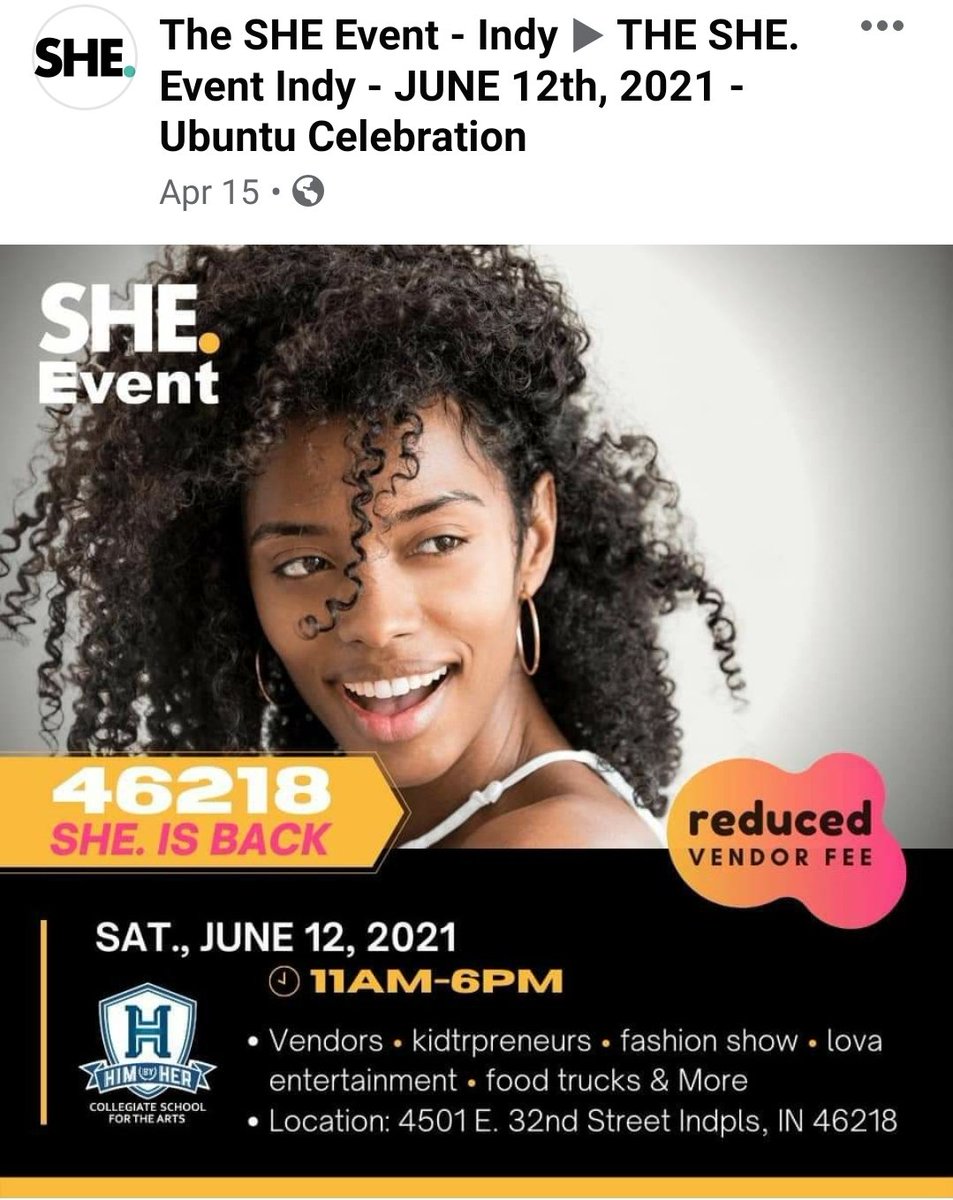 Come visit our booth at The SHE Event.