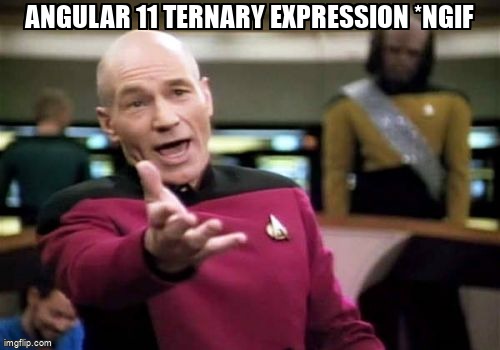 overflow_meme's tweet image. Angular 11 Ternary expression *ngIF stackoverflow.com/questions/6747… #angular #angular11 #typescript #syntaxerror #conditionalstatements