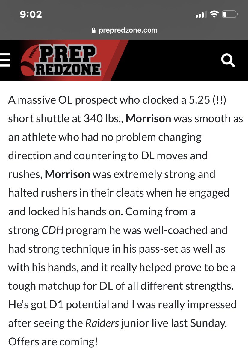 j_morr99's tweet photo. Another article written by @OliverJamesWes1 !!! Thanks so much! 🔥 https://t.co/212UWxdcu0