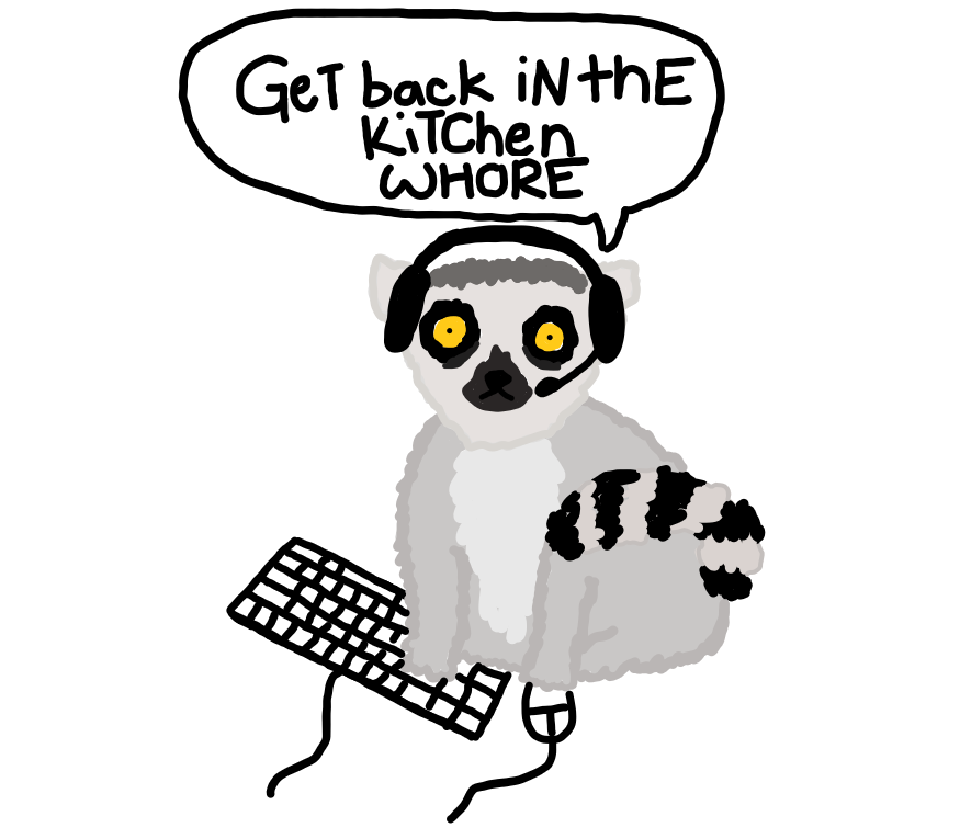 jaedethttv's tweet photo. gamer + lemur = gamur (he plays cod and league of legends clearly) #art #lemur #gaming #gamer #pcmasterrace #mspaint #twitch #egirl #incellemur #gamergirl #gamermoment #videogames #averagecodplayer https://t.co/P6axh5snvF