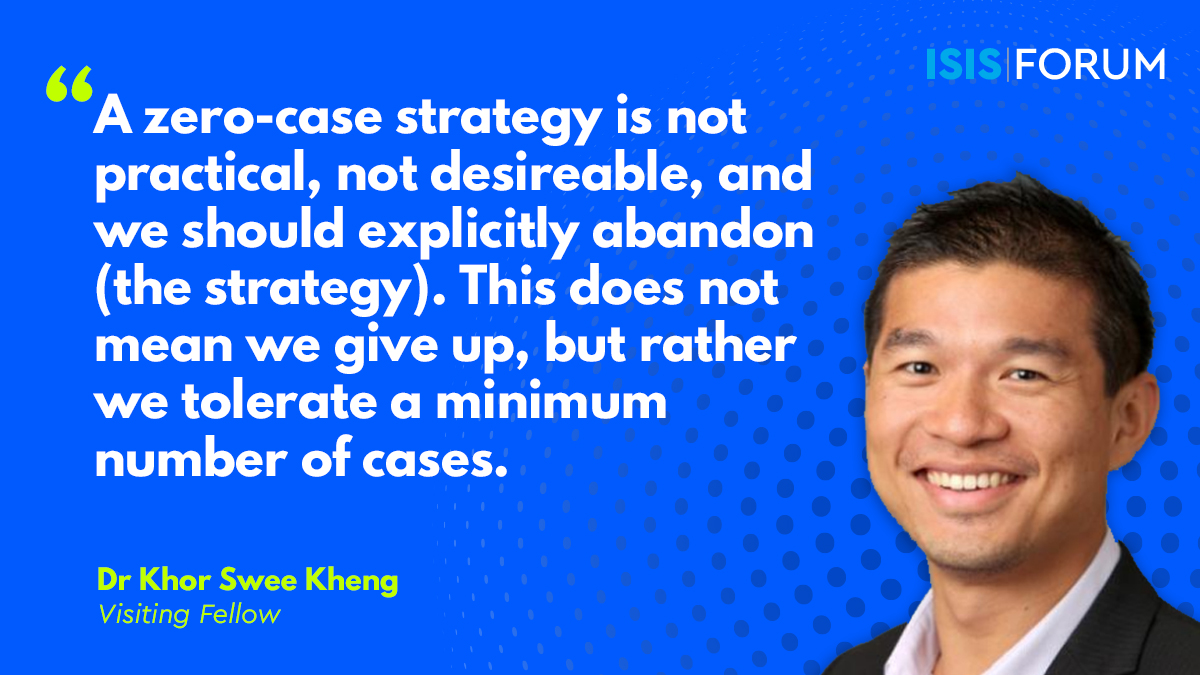 Isis Malaysia On Twitter Visiting Fellow And Webinar Speaker Dr Khor Swee Kheng Says Through Vaccinations Movement Restrictions Malaysia Can Keep Covid19 Cases Manageable On An Endemic Level If You Missed Yesterday S