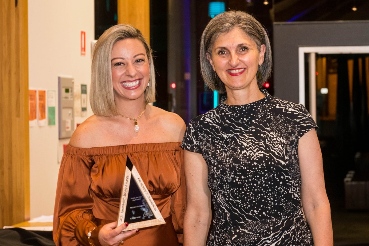Congratulations to <a href="/AnnahFromberg/">Annah Fromberg</a> (<a href="/abchobart/">ABC Hobart</a>), winner of the Public Service Journalism award at the 2021 <a href="/withMEAA/">MEAA</a> Tasmanian Media Awards.

Thank you for your ongoing commitment to telling the stories and raising the profile of important issues in the community.

#politas