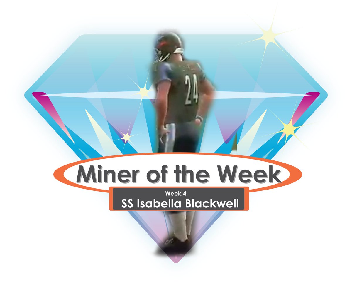 Well, that was a rough night for Lexington. Sloppy, off schedule, and all-around ugly. 

There was no on-field performance that earned Miner of the Week. However, for her off-the-field leadership, this week's winner is <a href="/IzzyTheGoat24/">Isabella Blackwell</a>. Congrats SS Isabella Blackwell. #MuckTheRock