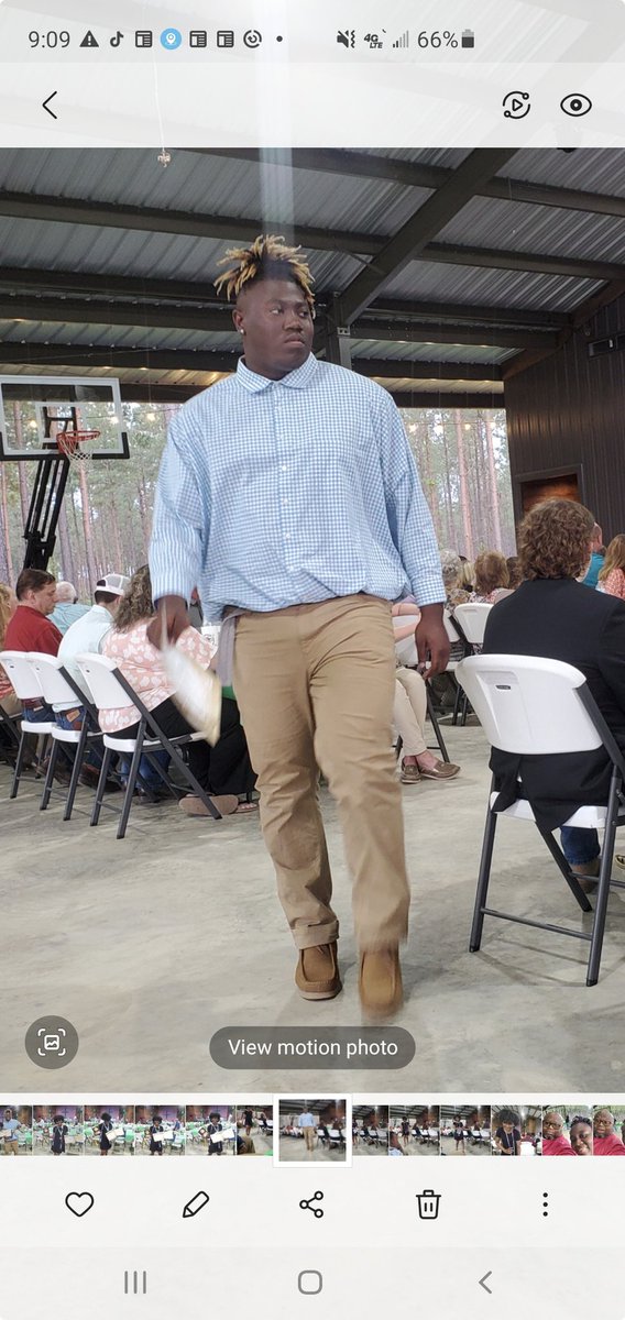 Great job Kalvin Dinkins.  Chemistry Award goes Big Dink. Lake High School