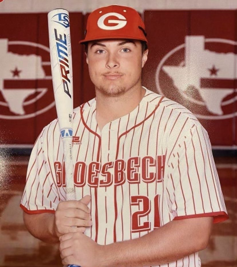 Congratulations to <a href="/GbtBaseball/">Groesbeck Goat Baseball</a>  senior Garrett Gruell on being named 20-3A 1st Team All District SS. @gruell_garrett  is also the current <a href="/3ATxHsBaseball/">3ATxHsBaseball</a> HR leader with 9 💣 on the year!!! #Give #Time2Show <a href="/TwelveBaseball/">Texas Twelve</a> <a href="/MSC_Baseball/">Aggie Baseball</a>