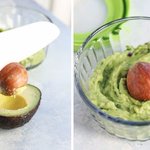 知ってて損はない豆知識!マッシュしたアボカドにアボカドの種をいれると変色を防げる!