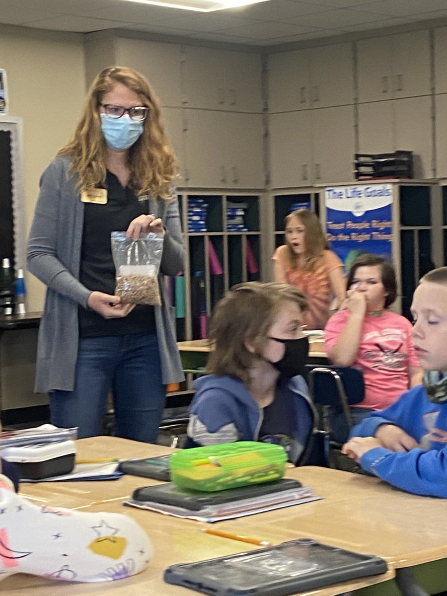 linzsorensen's tweet photo. Fun day learning about pollinators! Huge thank you to @CoachMerCoop and Amanda Baird from the Tipton County 4-H Extension office. Kiddos really enjoyed learning about bees today! @MatthewMillerpe #tcgrad #farming https://t.co/uMfojYcQW4