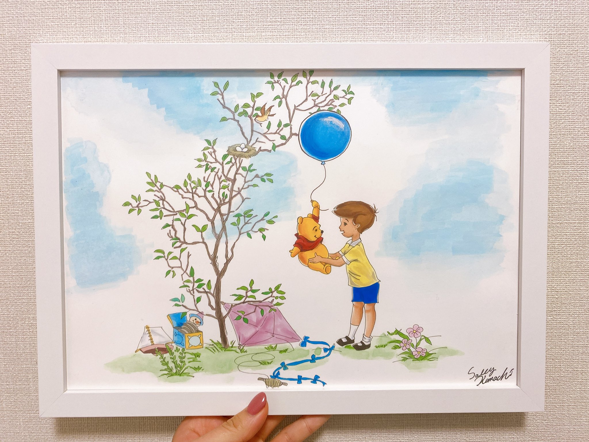 Sally Christopher Robin Amp Pooh 手描きイラスト ディズニーイラスト くまの プーさん クリストファーロビン コピックイラスト 模写イラスト Disney Winniethepooh T Co O0dsynkgmv Twitter