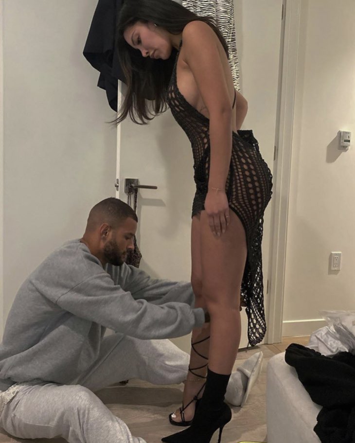 My husband getting me ready for a night out while he stays at home with the kiddos > https://t.co/KiC2MWnb8Q