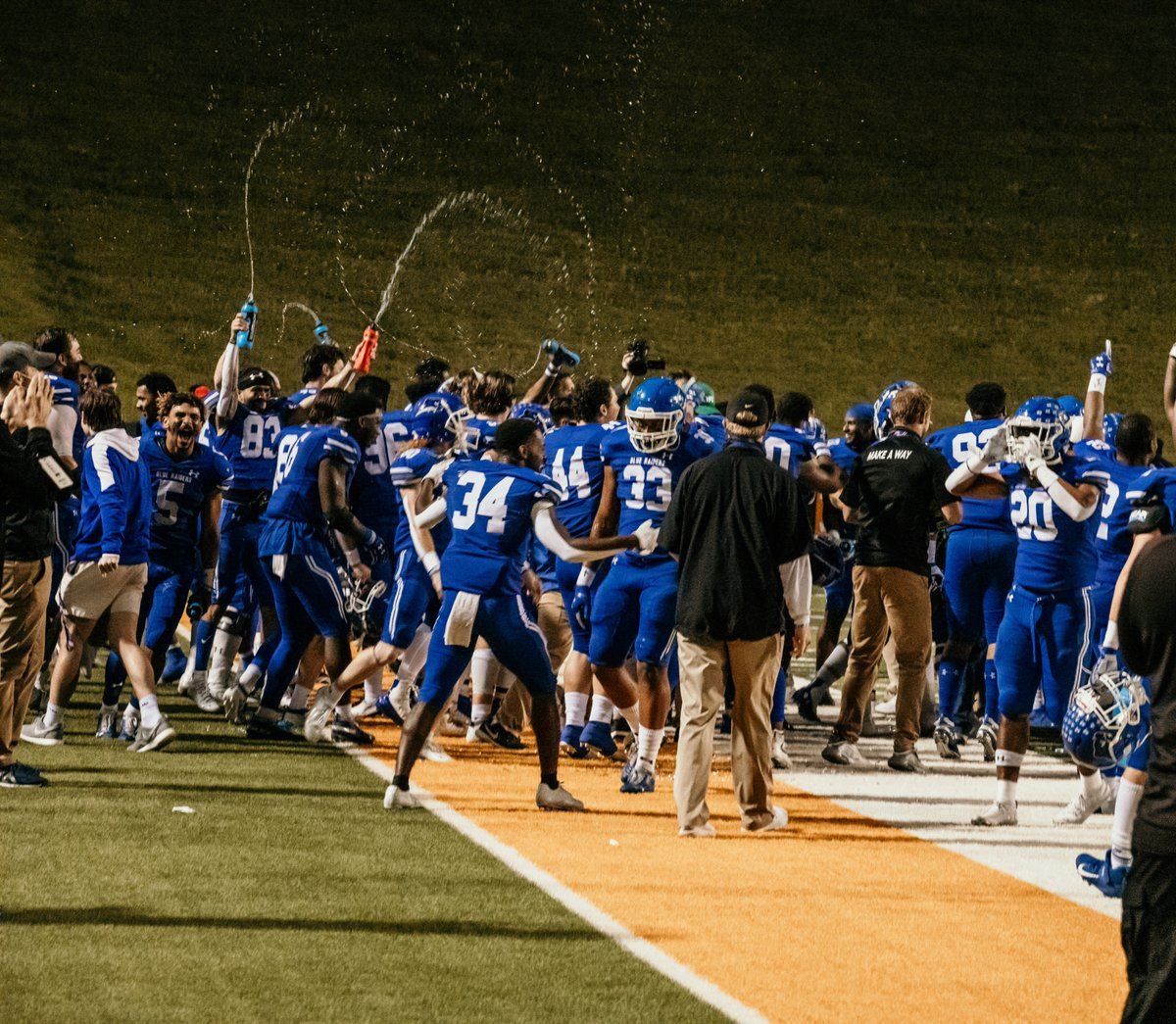 NAIA's tweet photo. That winning feeling 🏈🏆📸 https://t.co/OR6LMpdB7E