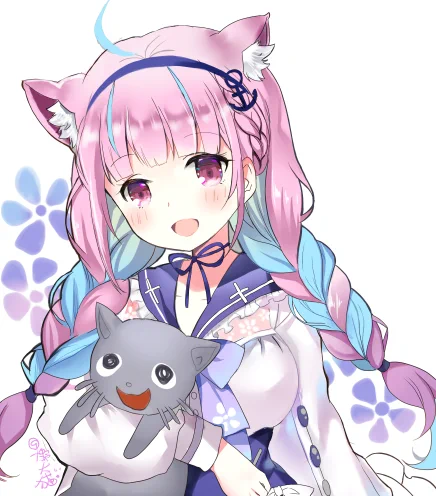 #あくあーと #湊あくあ Nya~ 