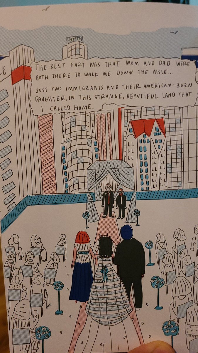 CarlosJuniorII's tweet photo. This part really brought it all back to the beginning. "Just two immigrants and their American born daughter..."
#HongLit #Eng170 #Iwastheiramericandream https://t.co/isNDohfod2