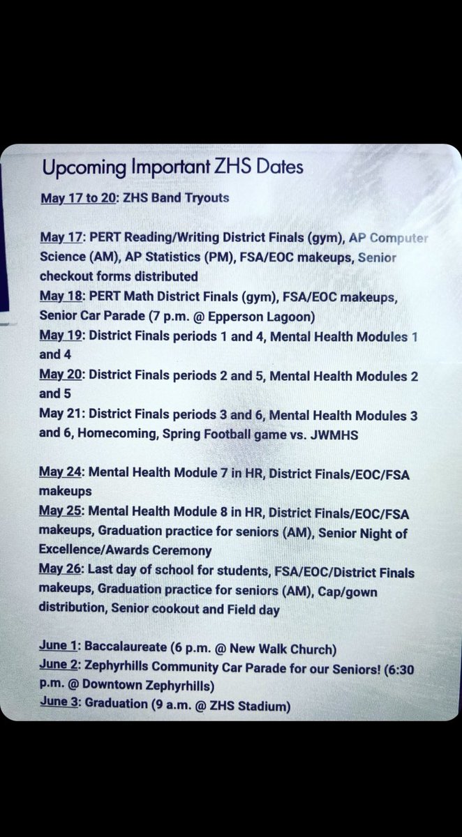 More Upcoming Dates!