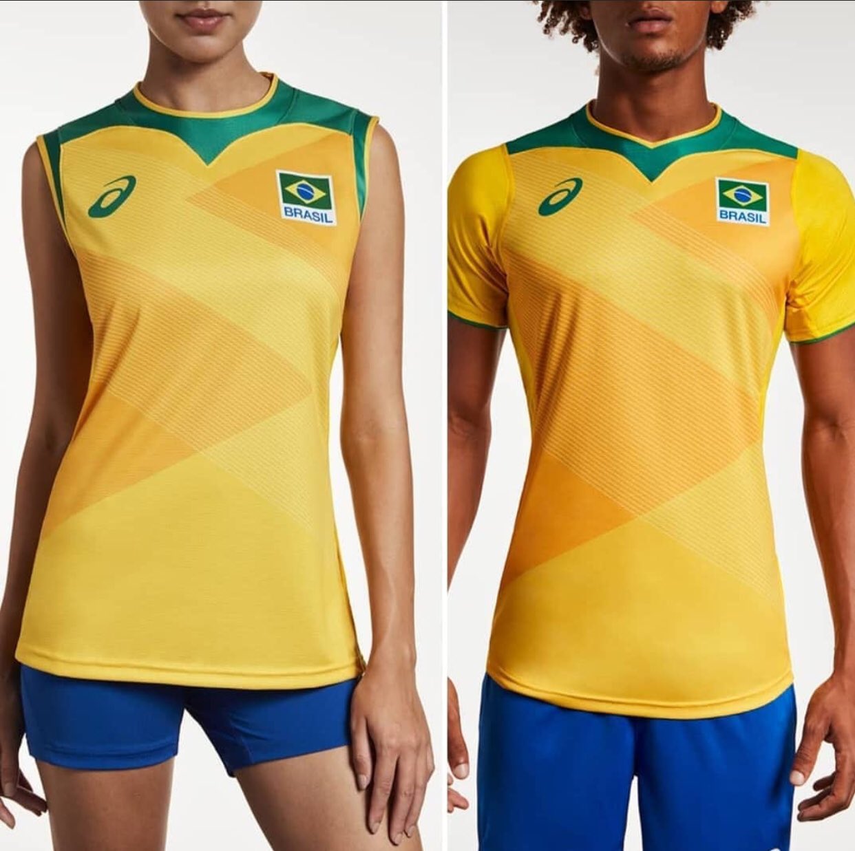 Volleytrails🏐 on X: The official uniform of Brazil's volleyball