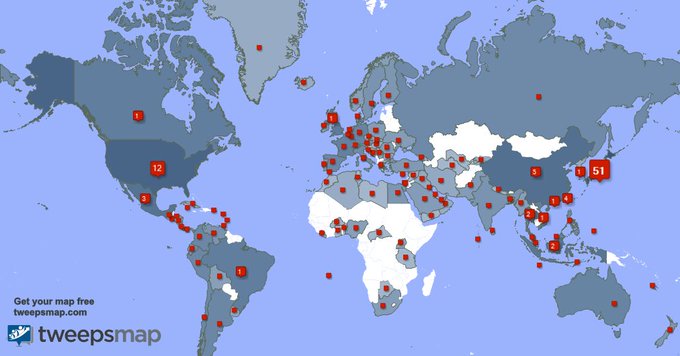 Special thank you to my 310 new followers from Japan, Brazil, China, and more last week. https://t.co/oeQIdmyzC7 