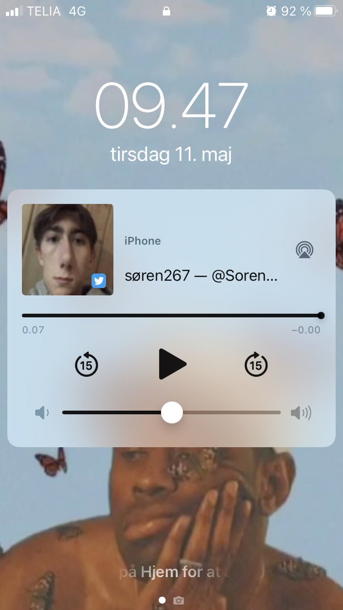 chokokiksen's tweet photo. Lytter lig til Sørens ny sang❤️ @SorenFnat01 elsker de https://t.co/qVEoFnSuls