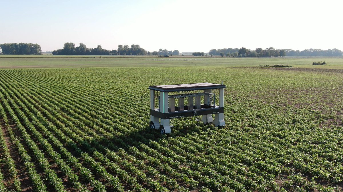 AgriFoodIn's tweet photo. PixelfarmingRobotics breidt de vloot uit. Leer er alles over  op 26 en 27 mei: https://t.co/g8JuiB2yYG.
#Pixelfarming Robotics is een van de businesscases binnen #AgriFoodInnovation. #regiodealnob #agrirobot #innovatie #robotone #digitalegewasketen @AgriFoodCapital | @RNOB_regio https://t.co/TZ5ODI3nxa