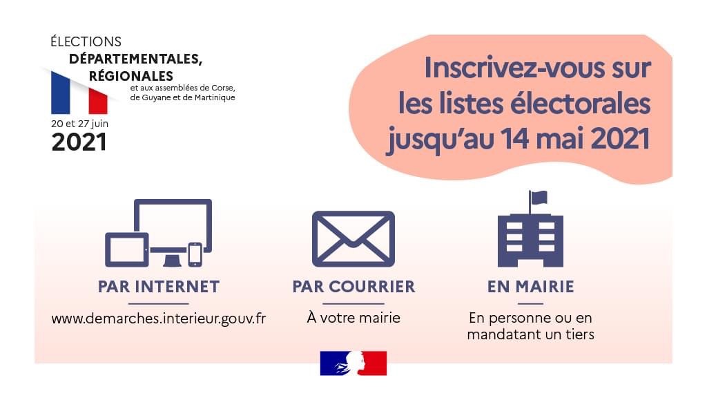 #Mardiconseil |#Elections2021🗳
*Êtes-vous inscrit sur les listes électorales ?*
🔎Vérifier votre inscription sur les listes de Saône-et-Loire et votre bureau de vote ! 👉 bit.ly/3b0YzN6
