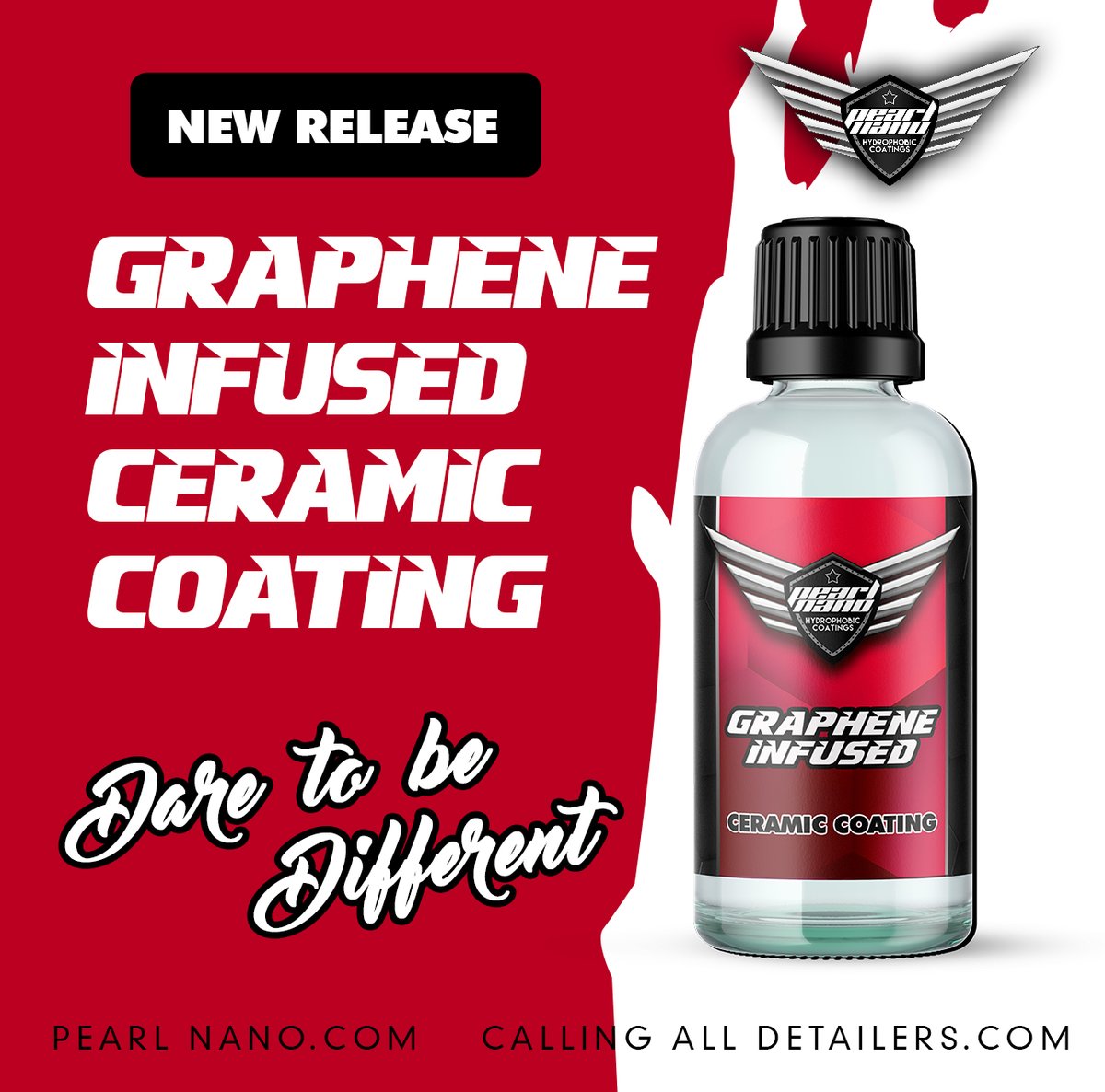 Graphene-Infused Ceramic Coating boasts anti-static application properties for easier application - callingalldetailers.com/products/graph…

#grapheneproducts #graphene #pearlnano #mobiledetail #certifiedinstaller #graphenecoating