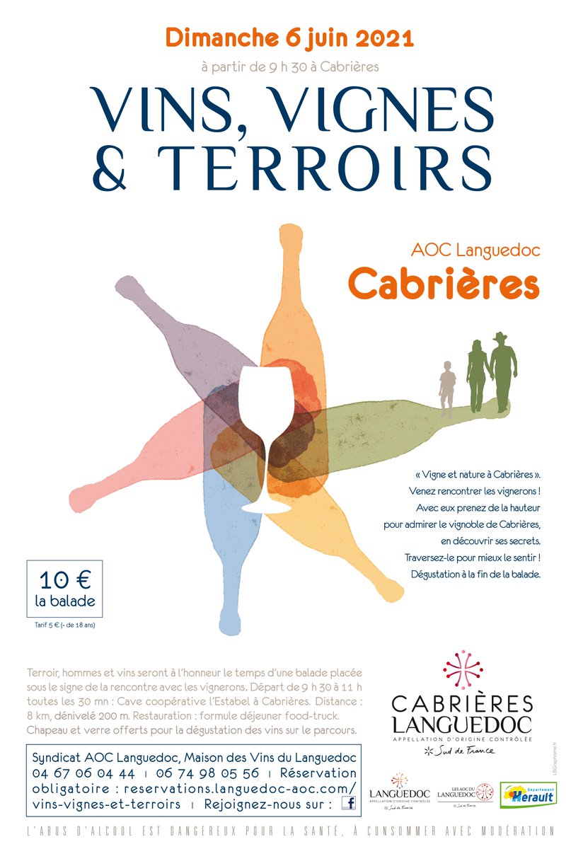 L__Estabel's tweet photo. #vinsvignesetterroirs #AOC #schistes #randonnées #AOP 
#Vins, #vignes et #terroirs à #Cabrières le 06 juin 2021.
Prenez de la hauteur pour admirer notre #vignoble et déguster nos vins.
Renseignements et inscription au : 04.67.06.04.44 ou au 06.74.98.05.56
https://t.co/2C8lhiiVIs https://t.co/5vpBQALUhv
