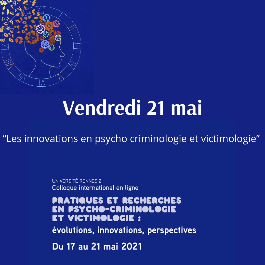 aepcvr2's tweet photo. J-6 ‼ dernier jour pour vous inscrire
Retrouvez pour la journée de clôture du colloque, Mme Astrid Hirschelmann et M. Pascal Le bas, intervenants incontournables de notre formation. Ils aborderont la répétion et la récidive au prisme de l'analyse sérielle.  
#AEPCVR2 https://t.co/8xCzYA1SYJ