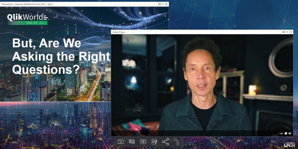 I hope we'll meet, too, <a href="/Gladwell/">Malcolm Gladwell</a>! Last year we had a plan with <a href="/RobIn_Fragments/">Róbert Šrotýř</a> and <a href="/RadovanOresky/">Radovan Oresky</a> to meet you at #QlikWorld and do a quick interview with you. Hopefully, next year...? We'll do our best to ask the right questions.😁