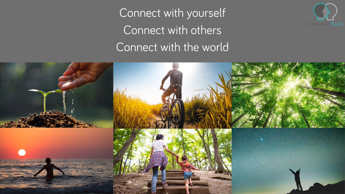 connectionstdio's tweet photo. Increase connection with nature, it's good for you and good for the world.

Connect with yourself
Connect with others
Connect with the world.

#ConnectWithNature #MentalHealthAwarenessWeek #MentalHealthAwareness #BeConnected #emotionalwellbeing #dropthedisorder #emotionalhealth https://t.co/slMuHXvxRS