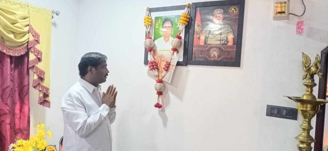 என்றும் என் நினைவில் வாழும் எனது தந்தையின் ஆசியுடன் இன்று பண்ருட்டி தொகுதியின் சட்டமன்ற உறுப்பினராக பொறுப்பேற்கிறேன்.