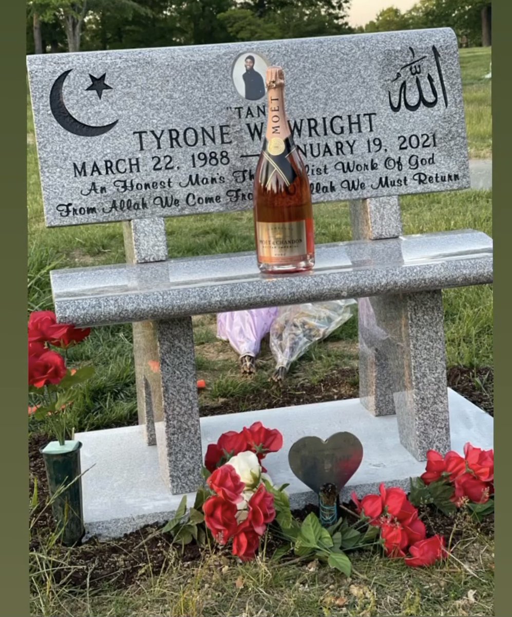 VonDoubleG's tweet photo. From Allah we come, to Allah we must return #LLTank 🕊 love you bro https://t.co/W3dFge2tLi