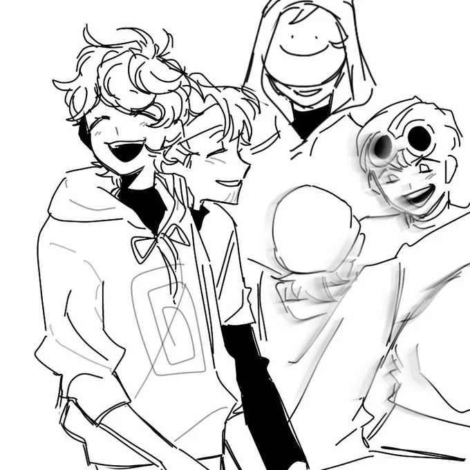 [🥖] wip of the #feralboysfanart 