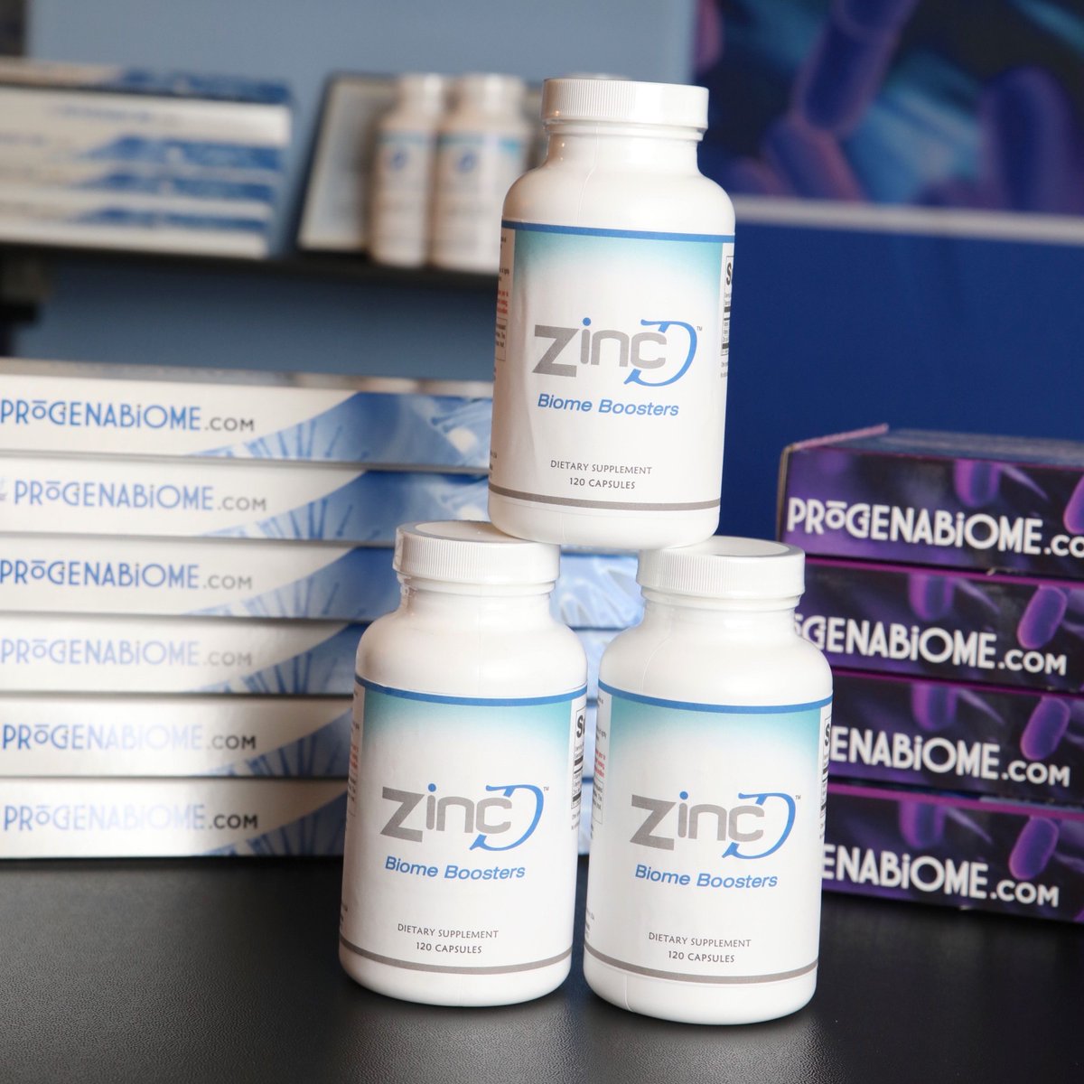 Supporting your #microbiome is an important part of supporting your overall health. Tested and proven effective by Progenabiome, these Biome Boosters contain Vitamin C, Vitamin D and Zinc to help strengthen immunity within your gut biome. 💊 Order now: bit.ly/3fcMDt1.
