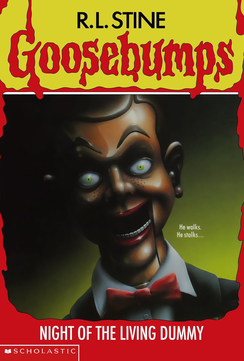 AuxGod_'s tweet photo. Goosebumps had the best book covers https://t.co/Uz1ovmrx2K