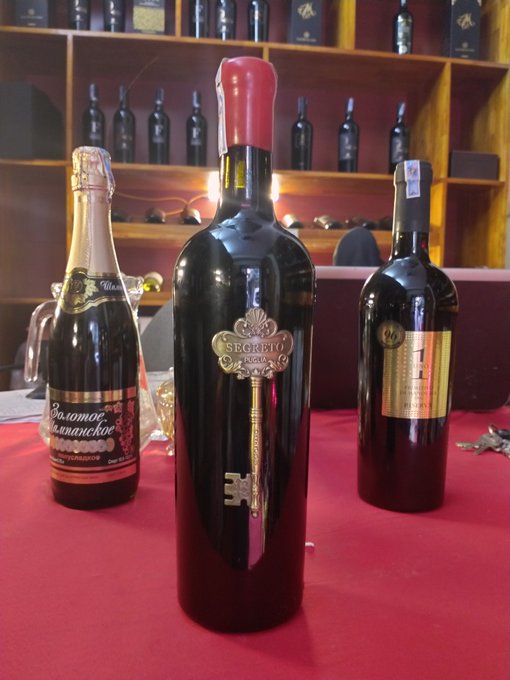 Rượu Vang Segreto Negroamaro Puglia Chìa Khóa 16 Độ
